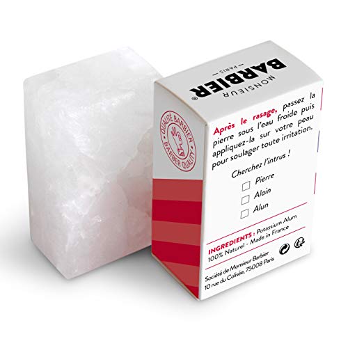 Monsieur Barbier Echte Alaunstein natuur/biologisch voor aftershave heren - Image 5