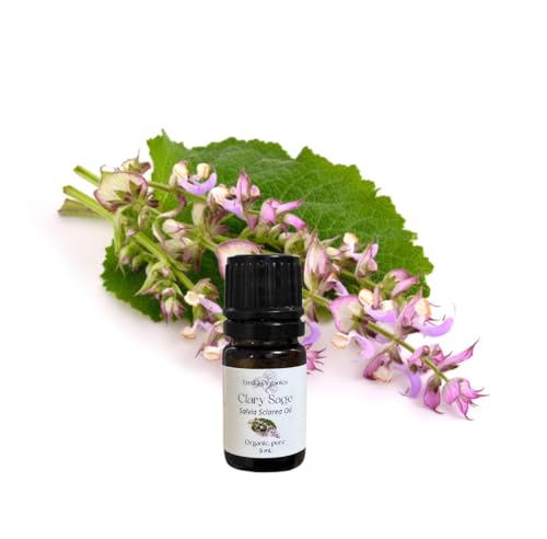Aceite Esencial de Salvia Esclarea Orgánico Puro 5 mL
