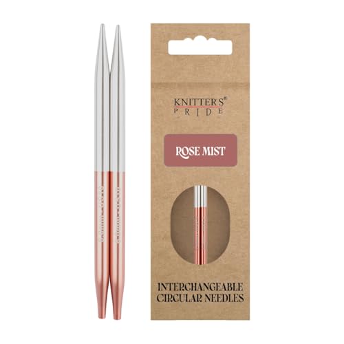 Image of Knitter's Pride Rosemist Normal Interchangeable Circular Needles 5 inch inch (13cm) - US Size 10 (6mm)