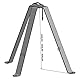 Wandbefestigung / Masthalterung aus hochwertigem Stahl variabel von 45 bis 60 cm - Mast- oder Stangenbefestigung bis 60 mm aus verzinktem Stahl für Antennen (Satellit, DVB-T2 Radio, LTE), Sonnenschirm