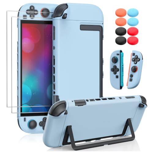 Image of WAXITY Dockable Protective Case for Nintendo Switch 2 (Light Blue)