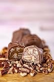Wockenfuss Candies King Tut (chopped pecans and caramel), Milk Chocolate - 1lb