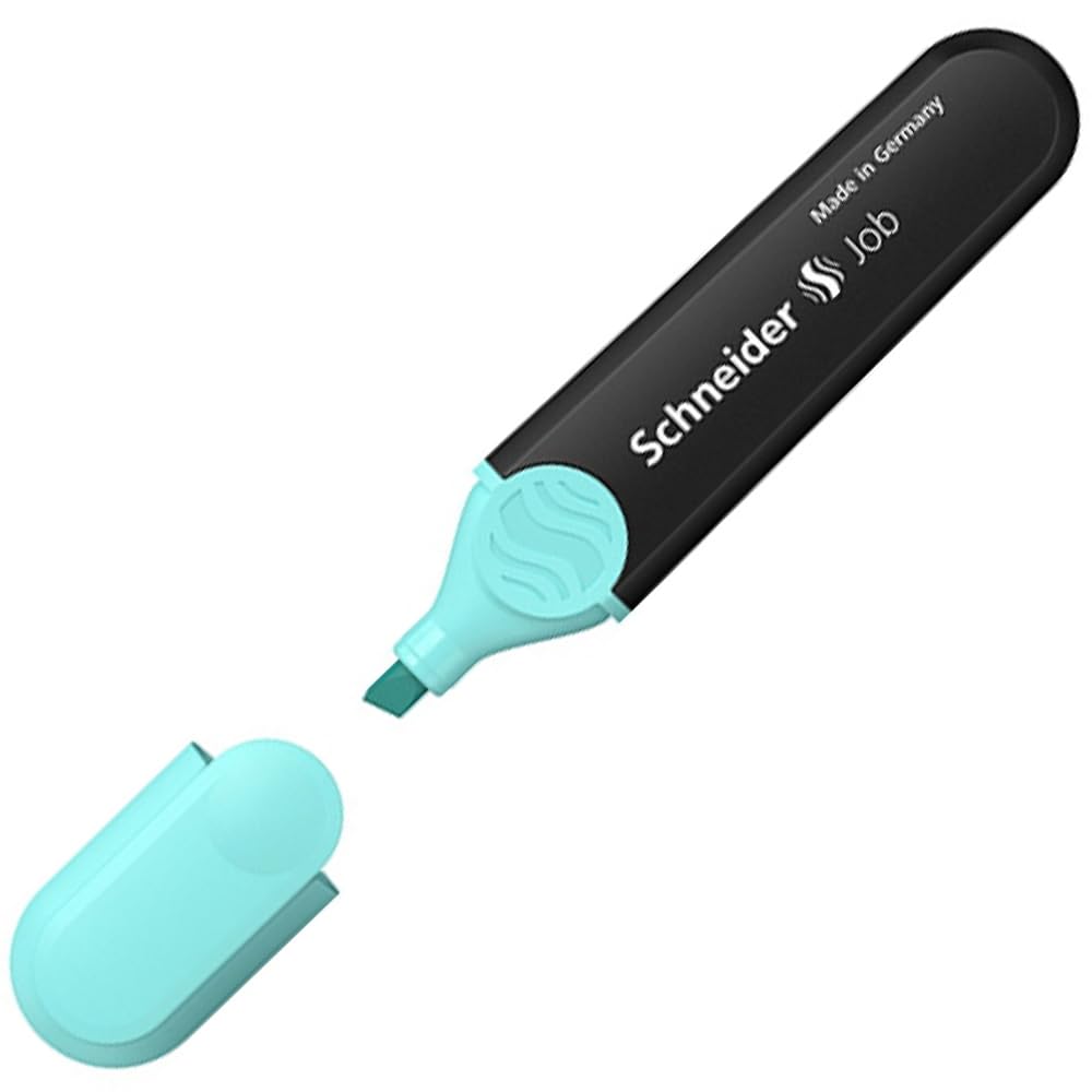 Schneider Job Highlighter Pastel Turquoise Line Thicknesses 1 + 5 mm