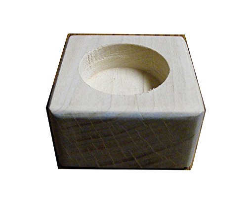 Steve's Gift Shoppe Desk Lifter - Bed Lifter - Bed Riser for Up to 1.7-Inch Round Furniture Legs/Up to 3-Inch Lift Height - Package of Four (4) (3-Inch Lift Height)