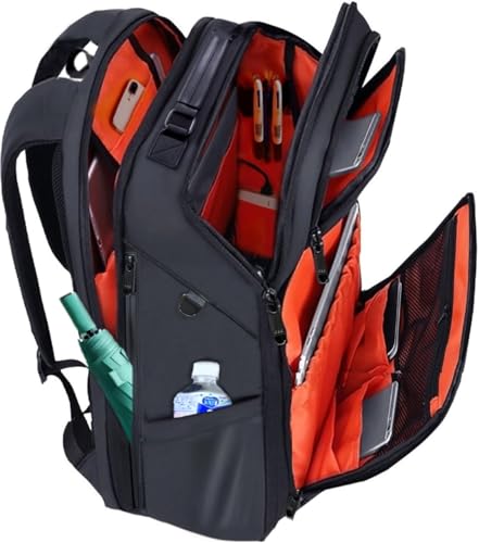 [ABIBA] 【ファスナー徹底 リュック メンズ ビジネス リュックサック...