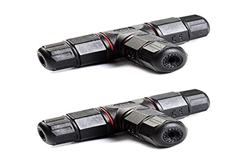 2 Pezzi Scatola di Giunzione IP68 Connettori per