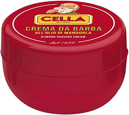 Cella Milano Shaving Cream Soap Almond, 150 grams