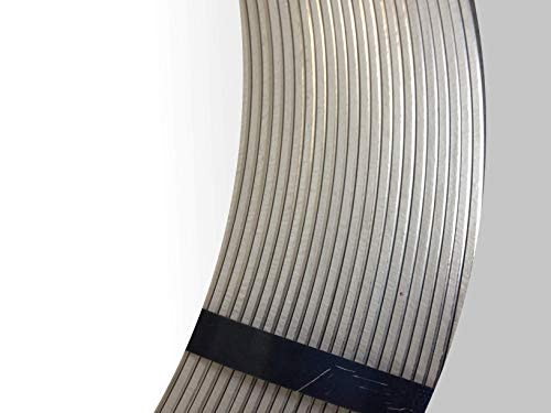 Edelstahl V4A (1.4404) Erdungsband, Blitzschutz, 1 Ring 30 x 3,5 mm (ca. 19-22 kg/ca. 22-26 m)