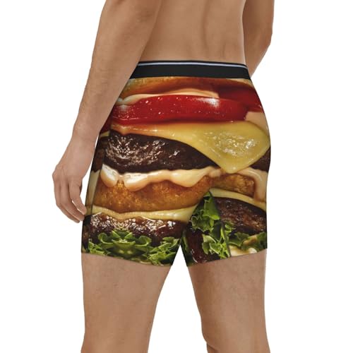 Potato Chips Funny Food Men'S Boxer Briefs Comfort Soft Stretch Long Leg Underwear3