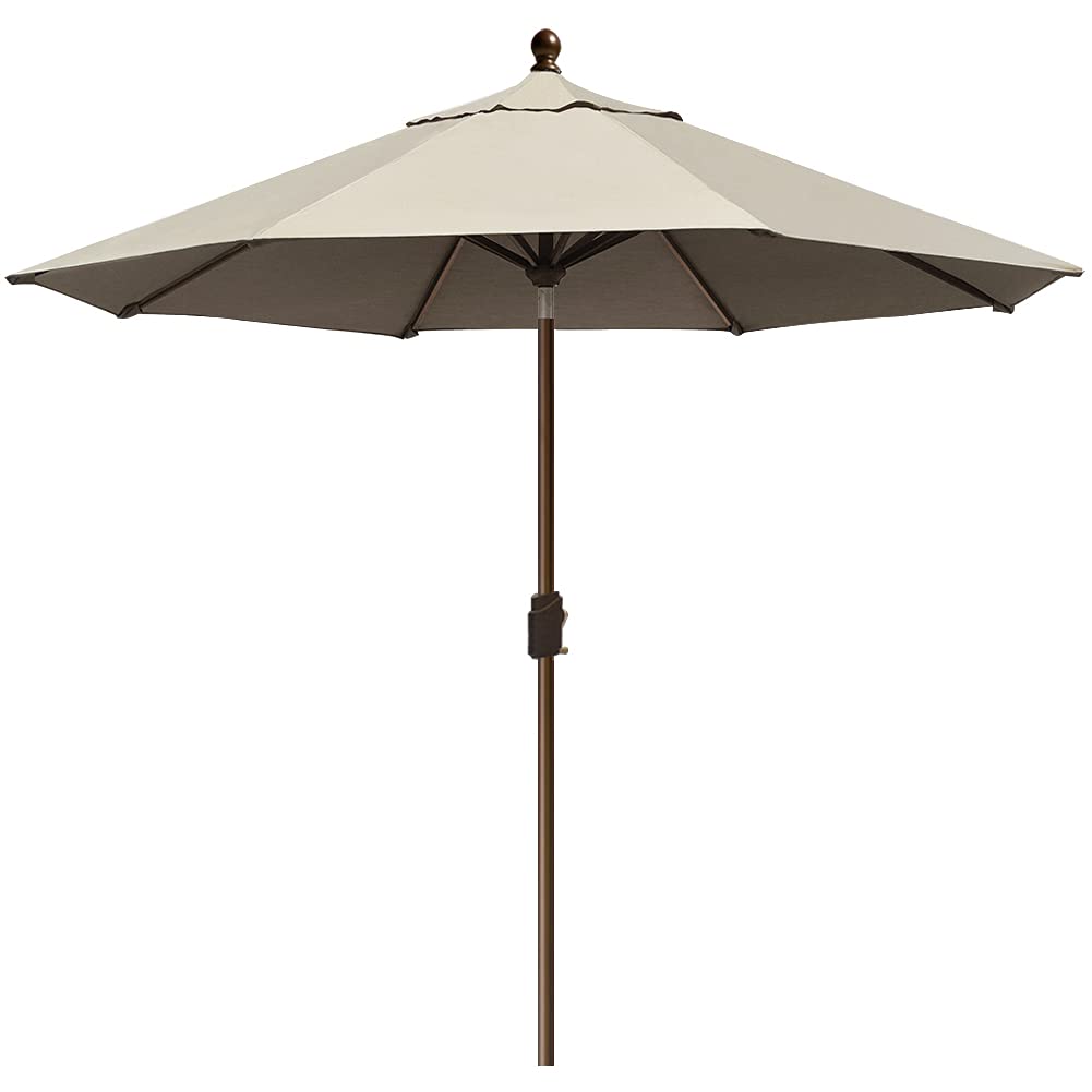 EliteShade USA 10-Year-Non-Fading Sunumbrella 6x6Ft Square Market Umbrella Patio Outdoor Table Umbrella with Ventilation