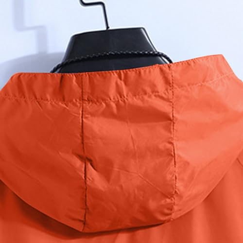 Fishing Hoodies for Men UPF 50 + with Reflective Zipper Pockets Full Zip Lightweight Sun Protection Hoodie Jacket Hiking4