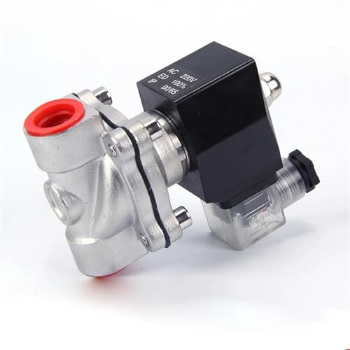 Électrovanne 1/2 normalement ouverte inox haute température eau 120V - 5