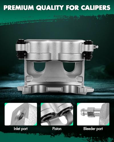 Image of SCITOO Front Left Brake Caliper Without Bracket 18-4761 Compatible For Ford For E-150 2007,For E-250 2003-2007,For E-350 Super Duty 1999-2007,For E-450 Super Duty 2005-2007,For F-250 1997-1999