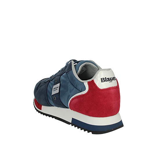 BLAUER/SOQUEEN01 SNEAKES Uomo Navy/Red