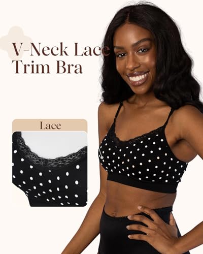 Image of Coobie Lace V-Neck Bra for Women