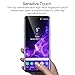 LK 3 Pack Screen Protector Compatible With Samsung Galaxy S9 Plus Flexible film New Version Case-Friendly, Bubble-Free, HD Transparent