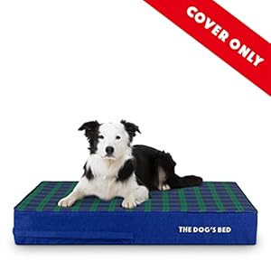 Replacement-Outer-Cover-for-The-Dogs-Bed-Orthopedic-Washable-Fabric-Large-40-x-25-x-6-Black-Watch-Tartan - Cucciolini Doodles   Replacement-Outer-Cover-for-The-Dogs-Bed-Orthopedic-Washable-Fabric-Large-40-x-25-x-6-Black-Watch-Tartan