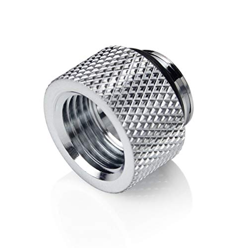 Bitspower IG1/4インチスレッド用 エクステンダー 10mm シャイニングシルバー