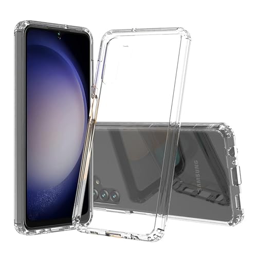 PAIDAAR Crystal Clear case for Samsung Galaxy A13(4G LTE)[Non-Yellowing][10FT Military Grade Protection] Anti-Scratch Protective Transparent Cover with Acrylic Hard(Back) + Soft TPU Bumper(Sides)Clear