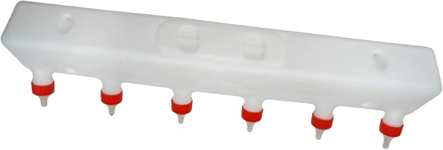 Livestock Goat Piglets Poultry Baby Feeder Easy Clean Multiple Feeder - Food-Grade Silicone Material - Large Capacity - Perfect for Milk Storage - Suitable - 12 Nipples Long2