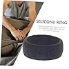 VICASKY Anneau Silicone Flexible et Respirant pour Sport Homme Design Ergonomique Antitraces Bague Colorée Unique Confortable et Résistante Aux Exercices Intenses #4