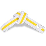Ultimate Knockout Solid Karate Belts for Jitsu Uniform With 9 Rows of Stitching Suitable For Traditional Karate, MMA Judo Taekwondo