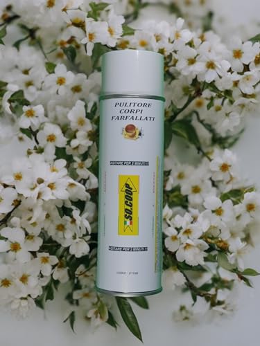 BOMBOLETTA SPRAY PULITORE CORPI FARFALLATI