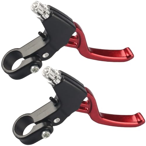 Gashwer Universal 2.2cm Bike Brake Levers Aluminum Alloy V-Brake Handlebar Bicycle Brake Handle for...