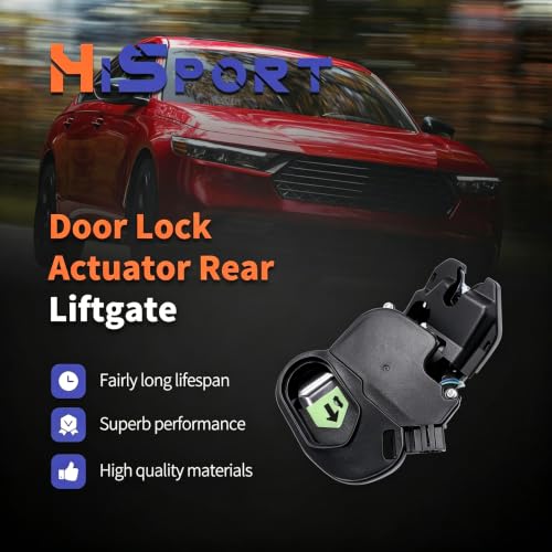 Image of HiSport 74851-SDA-A22 Trunk Lock Latch Actuator - Compatible with Acura TL 2004-2008 Honda Accord 2003-2007 - Replace 940-404