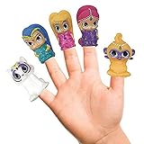 Nickelodeon Shimmer and Shine Finger Puppets 5 Piece - Multicolour