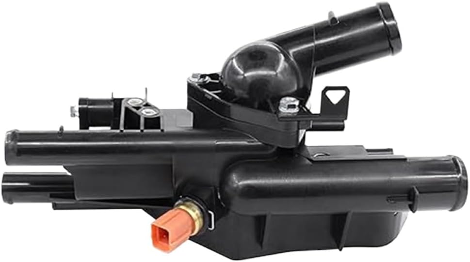 Engine Coolant Thermostat Housing Compatible with IX35 Santa Fe 2.4L L4 Engines Replaces Part Numbers 25600-2G500 and 256002G500