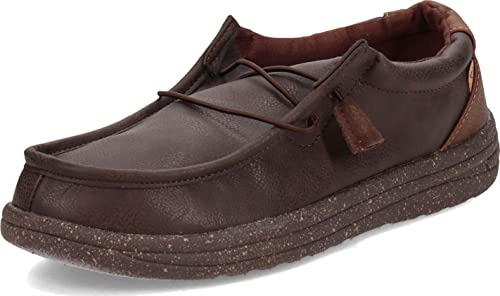 Lamo Paul Men's Shoes Waxed Chocolate - 14 Medium