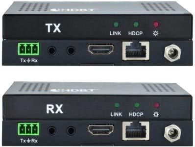 Vivolink Hdbaset Extender Kit 70M Transmitter/Receiver Hdmi, Tpuh411 (Transmitter/Receiver Hdmi Bi-Directional Ir, Rs232 And Cec, One Psu, Hdmi 1.4 An