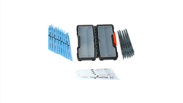 Bosch Professional 20-Piece Recip Saw Blades Tough Box for Wood and Metal Set (for Wood and Metal, Accessories for Recip Saws)