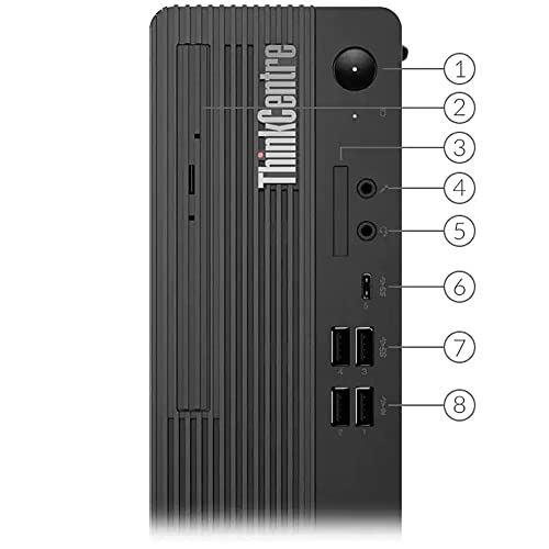 Lenovo Thinkcentre M70T Business Tower Desktop Computer, Intel Hexa-Core I5-10400 (Beat I7-8700), 16Gb Ddr4 Ram, 512Gb Pcie Ssd, Dvdrw, Type-C, Usb Wifi Adapter, Windows 10 Pro, 64Gb Flash Drive #TOP6