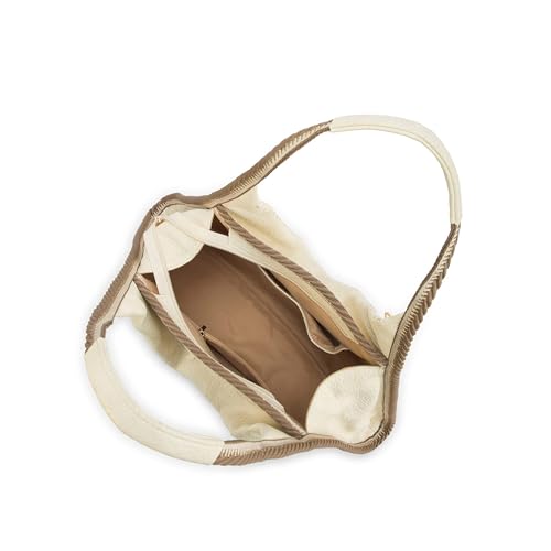 Image of Lino Perros Avril Coffee Stylized Womens Hobo Tote Bag