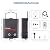 TOPWISH Portable Tankless Water Heater, 1.32 GPM Portable Propane Outdoor Camping Water Heater, 5L Instant Water Heater with Handle for RV, Camping, Barns, Trips Boat Cabins, Black