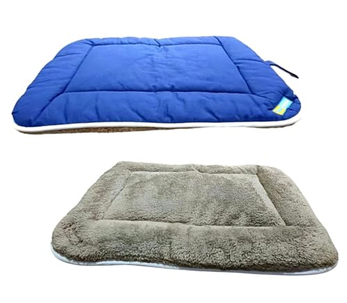 Image of Non-Slip Dog Mat for Pets - Waterproof, Soft & Durable Pet Bed Mat for Small, Medium & Large Dogs - Easy to Clean, Cozy Cushion for Dogs & Puppies (Size - Small) 24 x 18 Inche