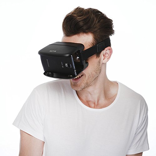 Image of ANTVR 3D Immersive Virtual Reality Glasses Cardboard VR Box Headset for 5.0 inch-6.0 inch Smartphone Xiaomeng - Black