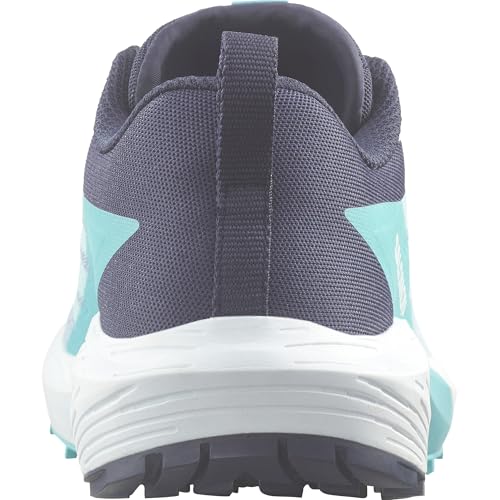 Salomon Women’s Sense Ride 5 Trail Running Shoes - Cashmere Blue/Carbon/Peacock Blue - 5