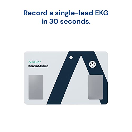 Alivecor KIT-CARD-INSERT-ANNUALCARD Kardiamobile Card Wallet-Sized Personal Ekg Device thumb #1
