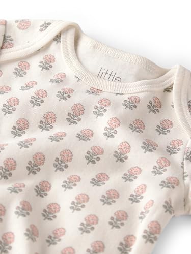 Image of little planet by carter's Unisex Baby 3-pack Short Sleeve Bodysuits Made With Organic Cotton