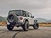 RockTrix RT105 17 inch Wheels Compatible with Jeep Wrangler JK JL 17x9 5x5 (-12mm Offset) 4.5in Backspace, 5x5 PCD, 71.5mm Bore, Black Wheels, Also fits Gladiator JT Rims (Set of 4)