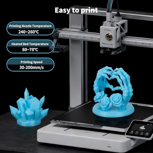 Image of iSANMATE PETG Glow Blue Filament, PETG Glow in the Dark Luminous Filament for 3D Printers, Dimensional Accuracy + /- 0.03 mm, 1 kg /Spool, Compatible with Most FDM 3D Printers