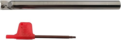 Miniatura 6 de ASZLBYM 1 soporte para herramientas de torneado de carburo sólido CNC C06K-SCLCR06, soporte para herramientas de choque de acero de tungsteno, eje