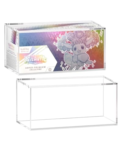 Prismatic Spc Acrylic Case | Clear Acrylic Display Box with Magnets Lid