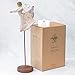 Willow Tree Dance of Life Angel, Dancing Twirling The Magical Miracle of Life, Elevated Angel Carved with Symbols of Nature & Renewal, Sculpted Hand-Painted Figure for Classic Nativity Collection