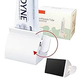 Rolling Tube Toothpaste Squeezer Heavy Duty Toothpaste Dispenser With Rubber Pad Rotate Toothpaste...