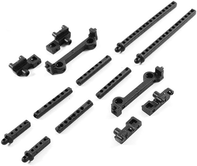 HobbyPlus Body and Bumper Post Set for CR18P EVO PRO - Remote Control Car, RC Car, RC Rock Crawler 1/18 Upgrade Parts (HELIDIRECT)