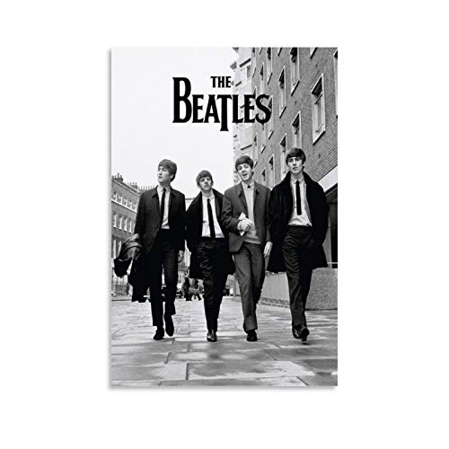 tongton Kopoo Poster officiel des Beatles à Londres sur toile – Art mural – Impression moderne – Décoration de chambre… - Les Beatles, Paul McCartney, John Lennon, RIngo Starr, George Harrison tongton Kopoo Poster officiel des Beatles à Londres sur toile - Art mural - Impression moderne - Décoration de chambre…